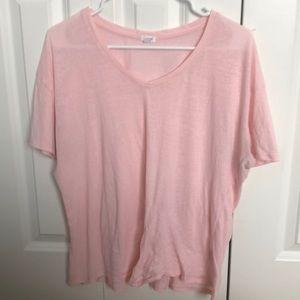 Garage pink tee